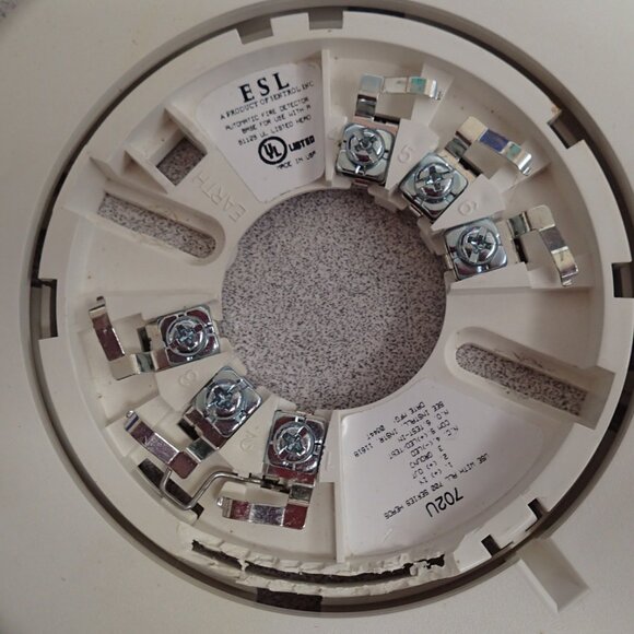 ESL 702U Smoke Detector Basem - Picture 1 of 8